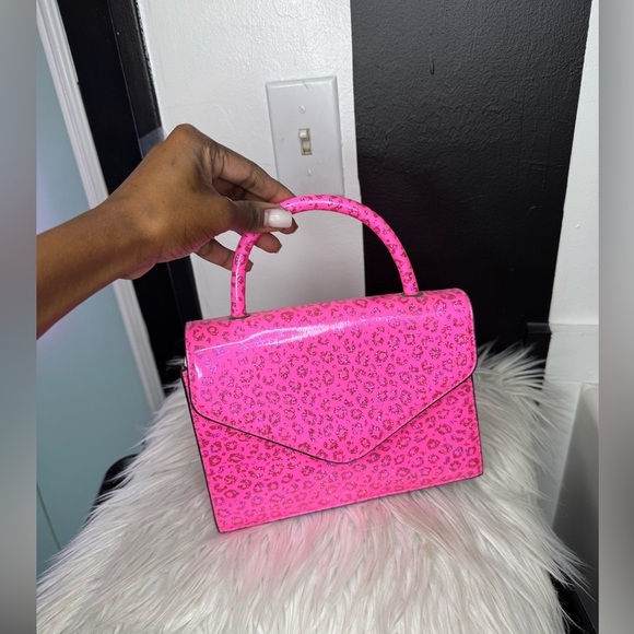 Mini Leopard Square Bag - Picture 2 of 5